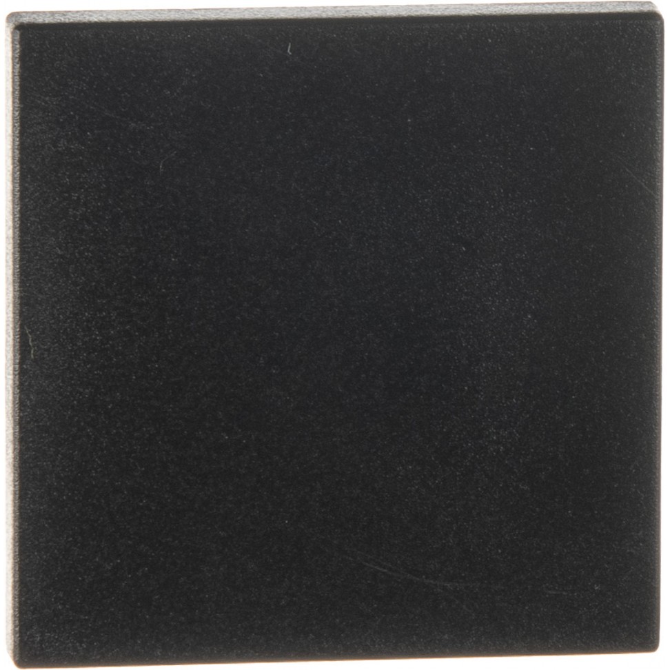 Puxador M�vel Quadrado Pl�stico 31mm Preto