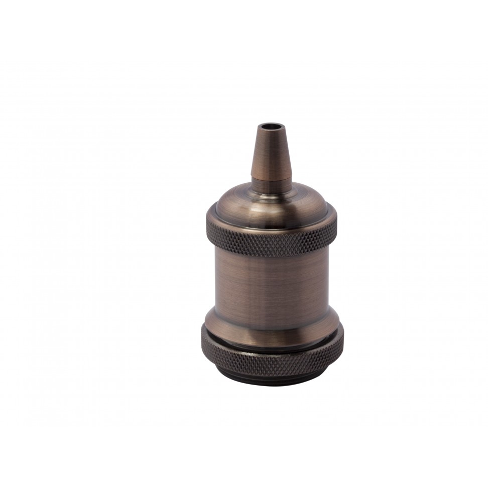 Casquilho Metálico Cobre E27 Casquilho Metálico Cobre E27