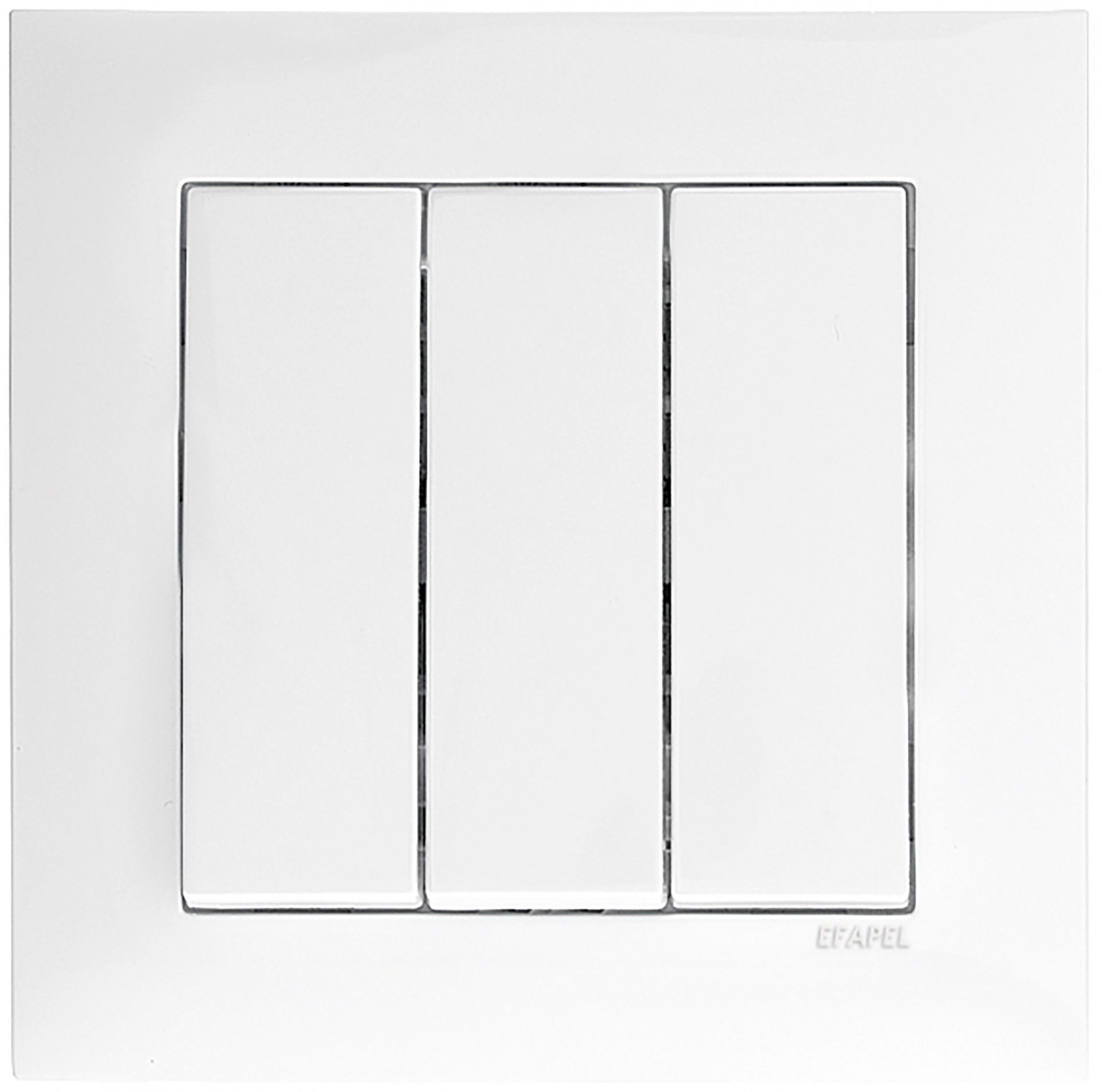 Interruptor Triplo Branco Logus 90