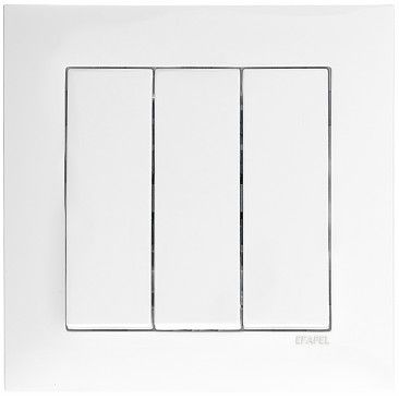 Interruptor Triplo Branco Logus 90