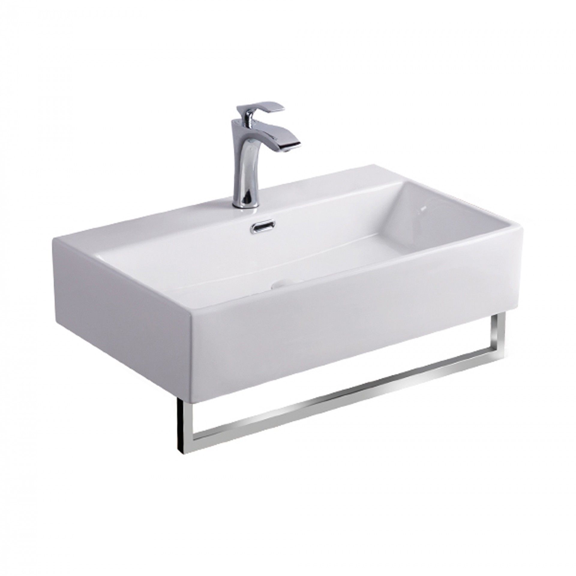 Lavatório com Toalheiro de Suporte