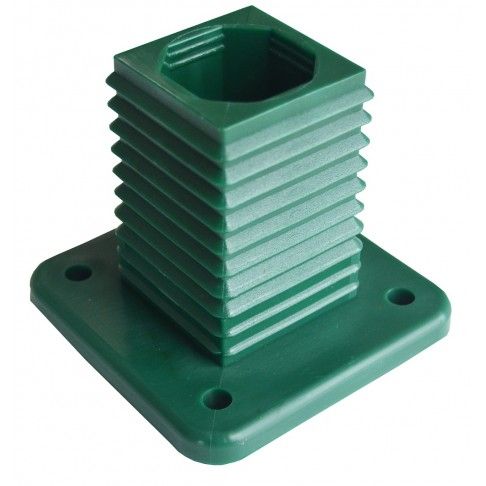 Base Poliamida Para Poste Verde Base Poliamida Para Poste Verde