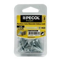 Parafuso Auto Roscante Cabeça Lent.Ph 4,2x25 Aço Zn Bl15 Parafuso Auto Roscante Cabeça Lent.Ph 4,2x25 Aço Zn Bl15