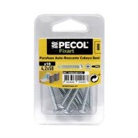 Parafuso Autoroscante C.Q. Ph 4,2x50 Aço Zn Bl 10 Parafuso Autoroscante C.Q. Ph 4,2x50 Aço Zn Bl 10