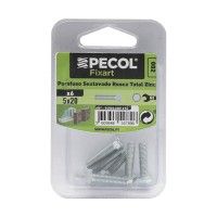 Parafuso Sextavado Rosca Total 6.8 M5x20 Zn Bl 6 Parafuso Sextavado Rosca Total 6.8 M5x20 Zn Bl 6