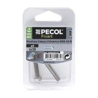 Parafuso Cabeça Cilindrica Fnd A2 M6x50 Inox Bl 2 Parafuso Cabeça Cilindrica Fnd A2 M6x50 Inox Bl 2