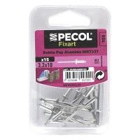 Rebites Pop 3,2x10 Alumino Bl 15 Rebites Pop 3,2x10 Alumino Bl 15