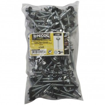 Viti Sandwich TOR 5.5/6.3x60 Mm - Confezione Da 100 Pezzi Per Applicazioni Industriali E Fai Da Te - Foto 7