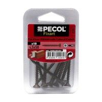 Parafuso Aglomerado Cabeça Embeber Pz 4,5x50 Bronze Bl 10 Parafuso Aglomerado Cabeça Embeber Pz 4,5x50 Bronze Bl 10