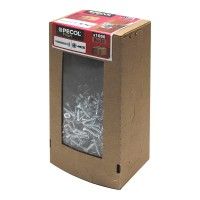 Parafuso Aglomerado Cabeça Embeber Pz Aço Zn 4x20 1000 unidades Parafuso Aglomerado Cabeça Embeber Pz Aço Zn 4x20 1000 unidades
