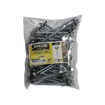 Parafuso Atp Pcl9761 A�o Zn 6,3x90 50un