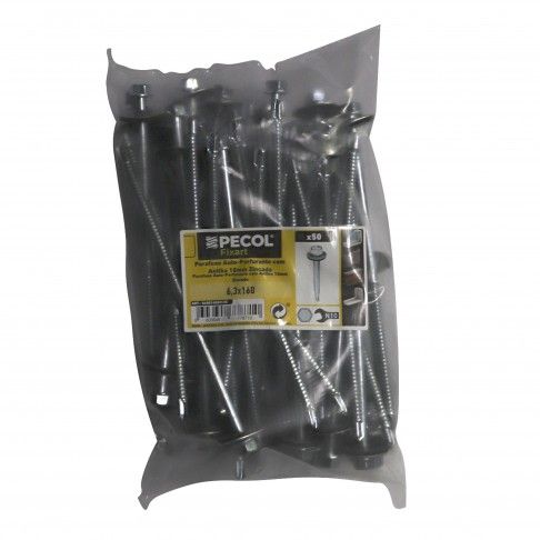 Parafuso P/Metal A25 6,3x160 Sc 50 unidades Parafuso P/Metal A25 6,3x160 Sc 50 unidades