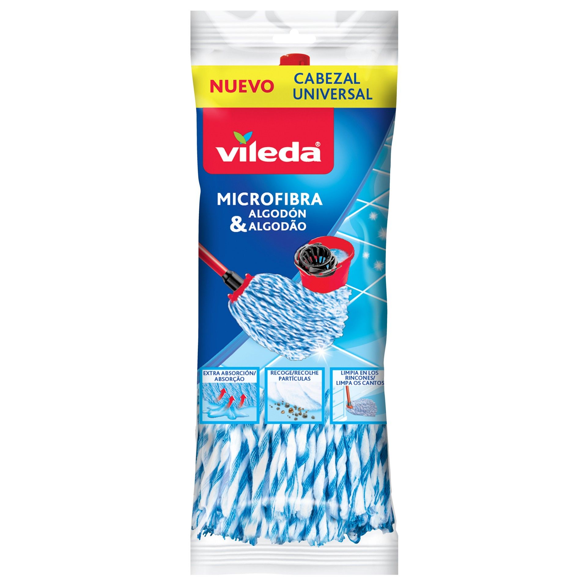 Recarga de Esfregona de Algodão VILEDA