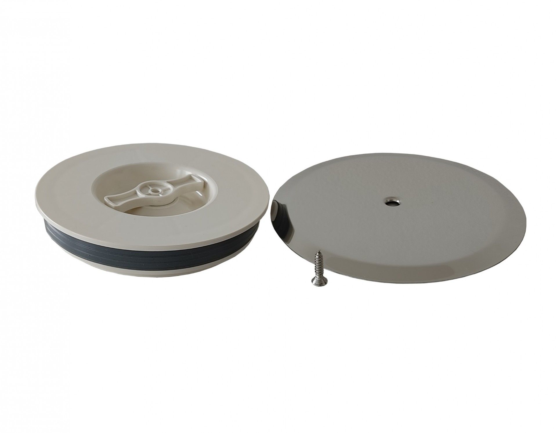 Tampa De Expansão Diam 90mm Inox