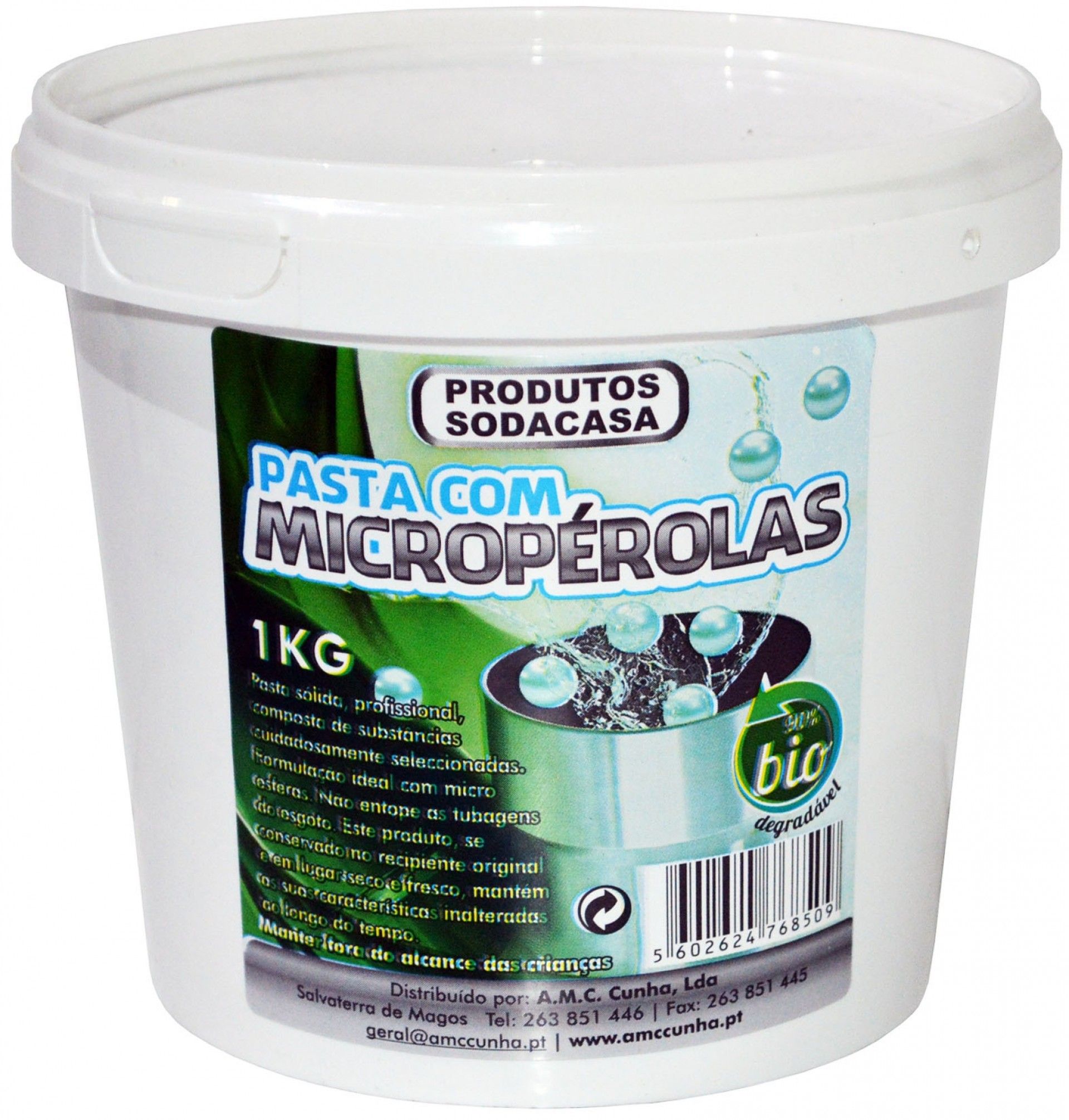 Lava Mãos Pasta C/Microperolas 1kg