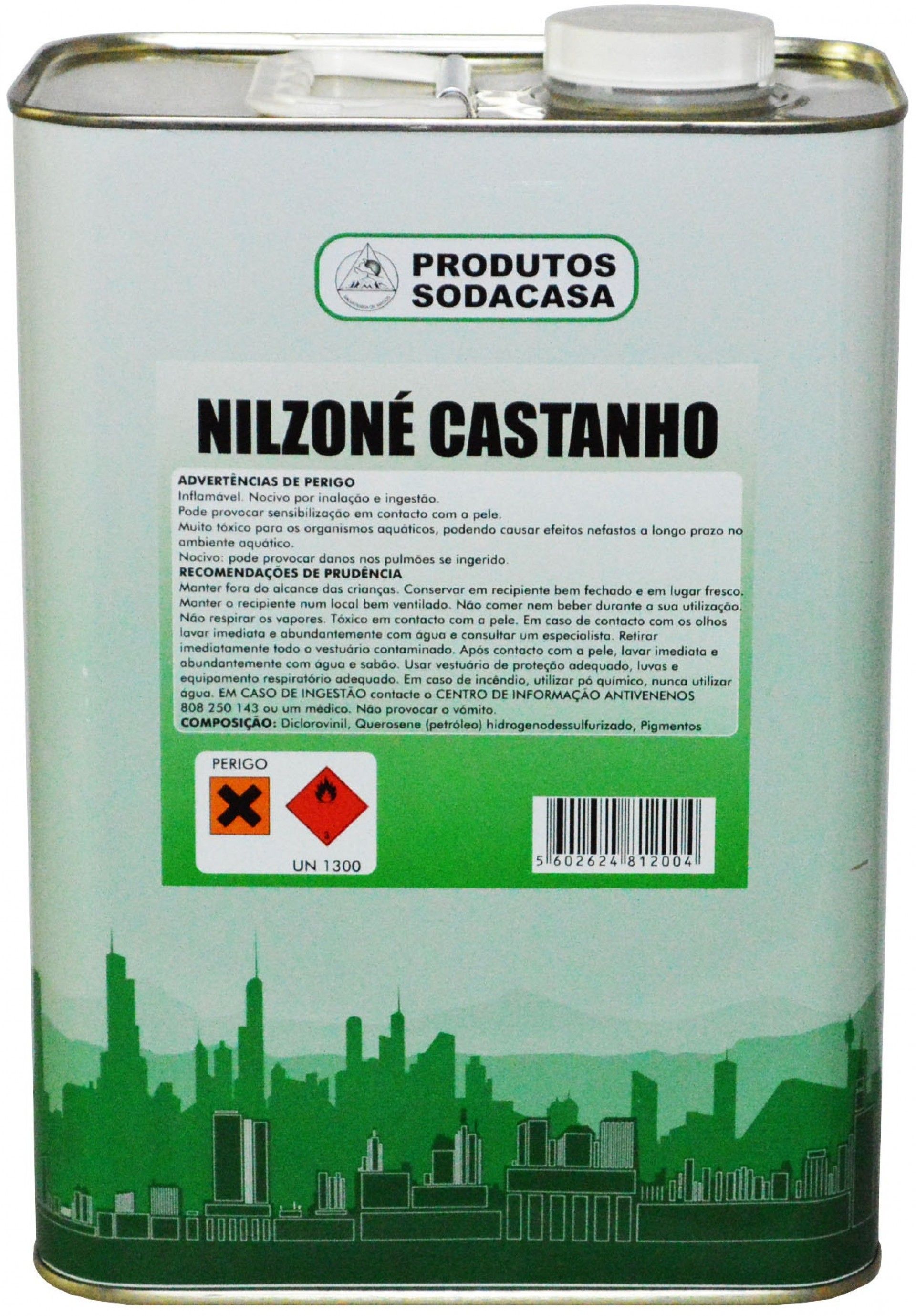 Tratamento Madeira Nilzoné Castanho 5l