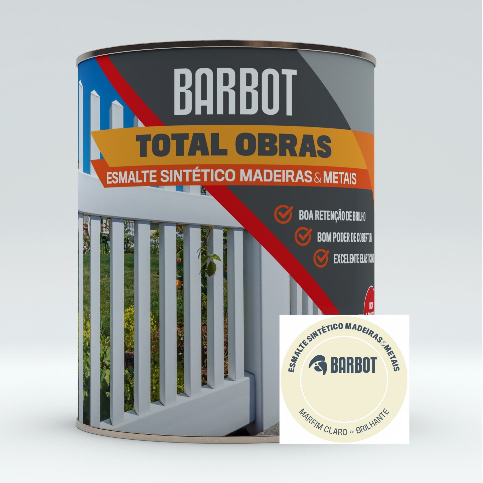 Esmalte Obras Sintético Marfim 0,375l