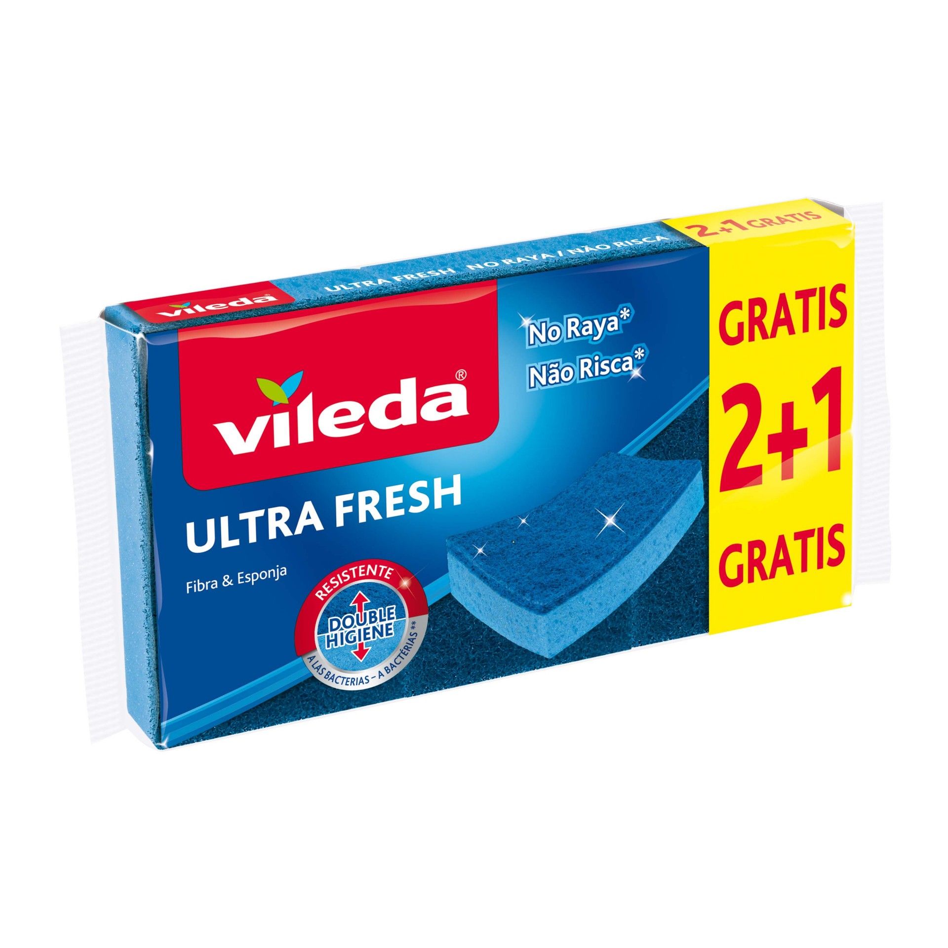 Esfregão Não Risca Ultra Fesh 3un