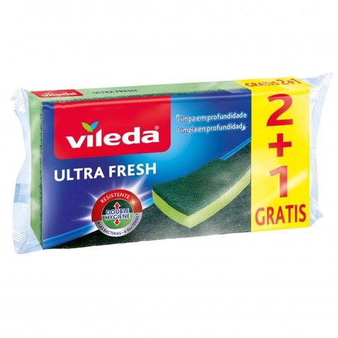 Esfregão Antibact Ultra Fesh 3un Esfregão Antibact Ultra Fesh 3un