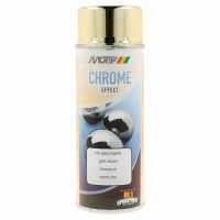 Spray Motip Cromado Ouro 400ml Spray Motip Cromado Ouro 400ml