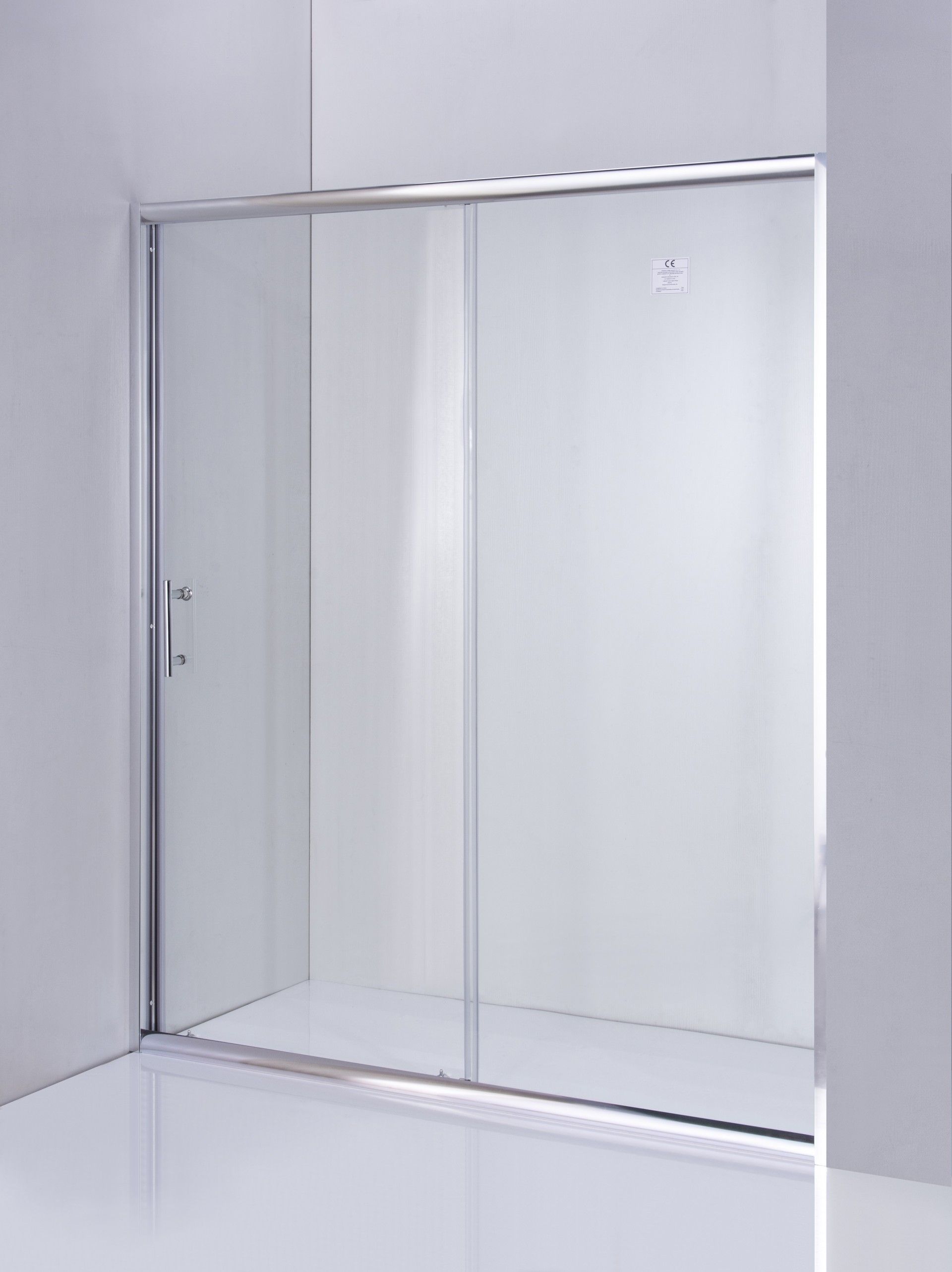 Frontal Duche Vidro Transparente 1,20m