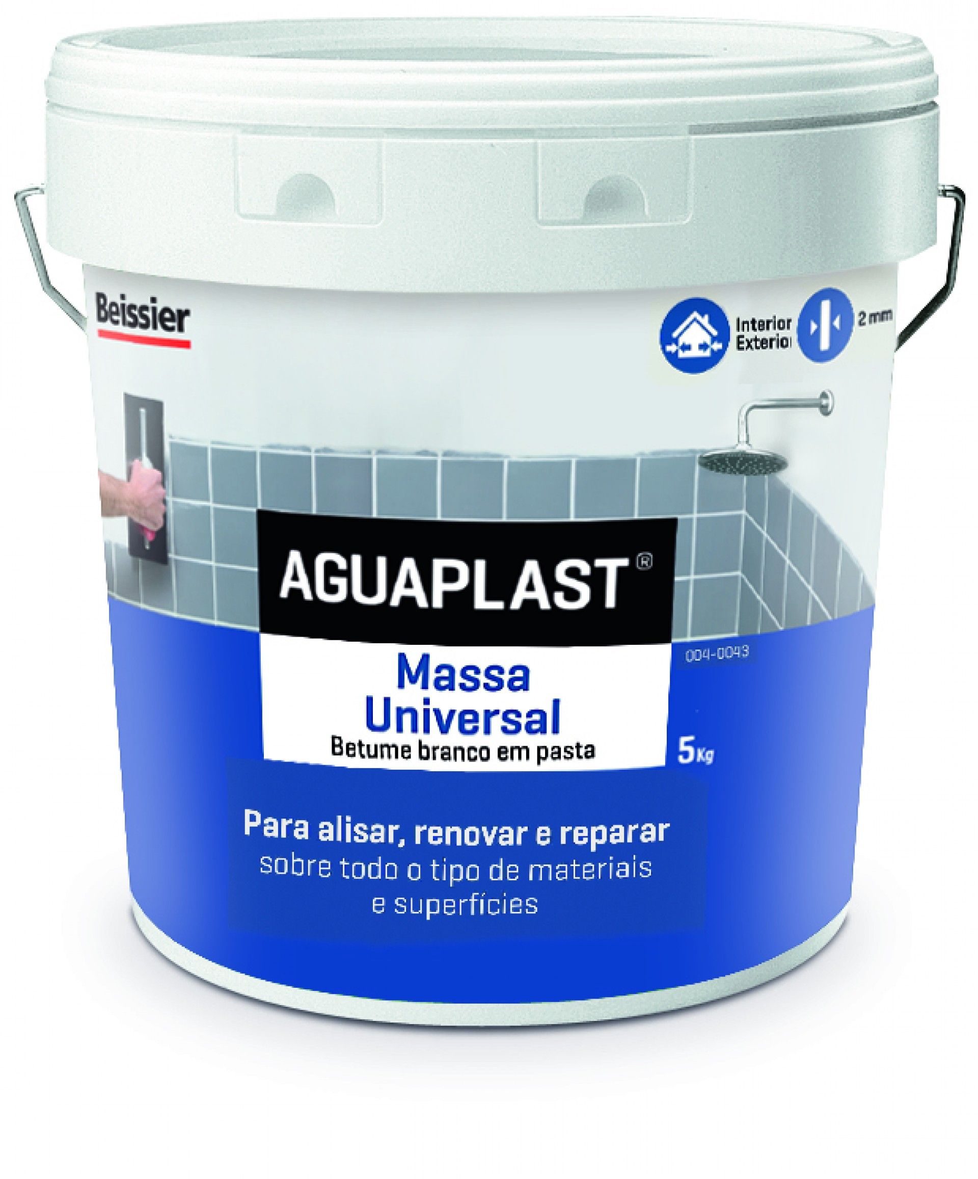 Massa Aguaplast Universal Pasta 5kg