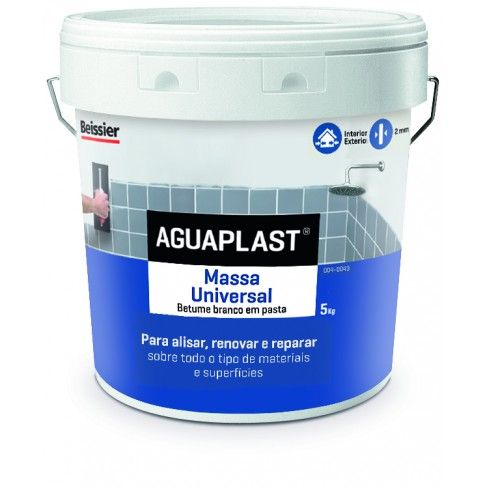 Massa Aguaplast Universal Pasta 5kg Massa Aguaplast Universal Pasta 5kg
