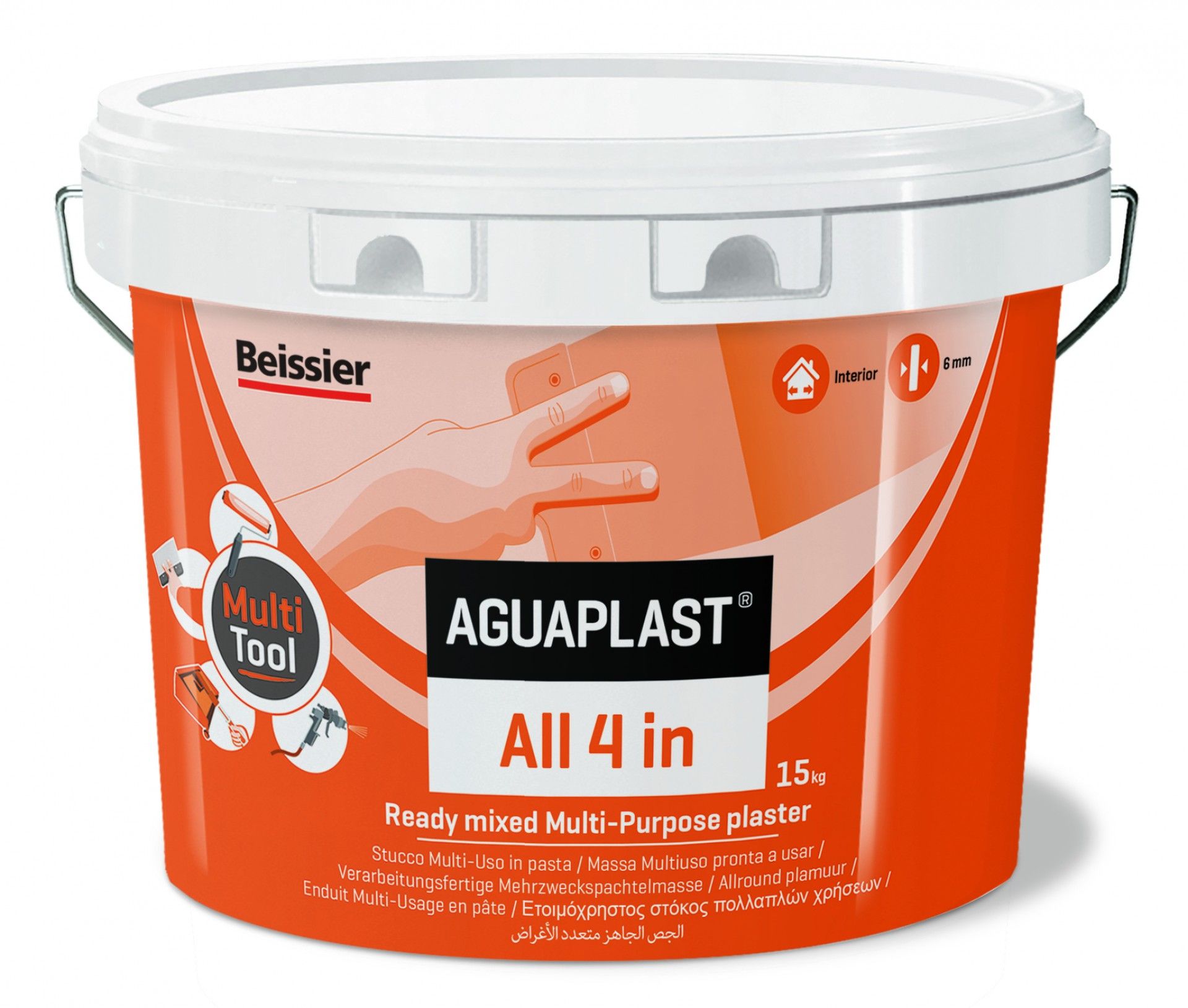 Massa Aguaplast All 4 In 15kg