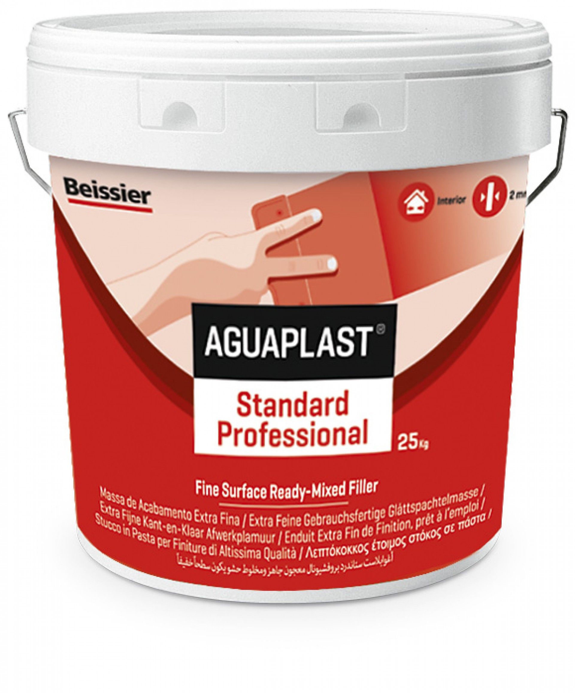 Massa Aguaplast Standard Profissional 25kg