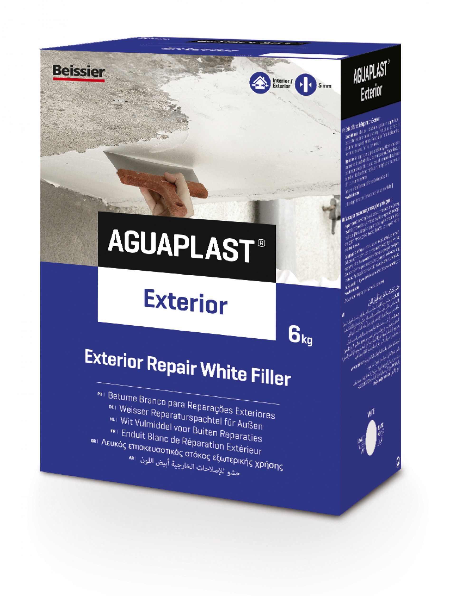 Massa Aguaplast Exterior Pó 6kg