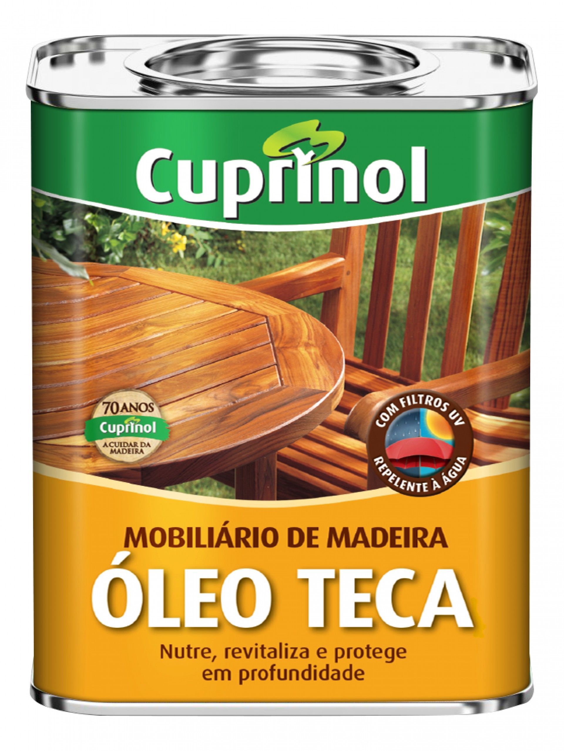 Cuprinol Óleo Teca Mobilíário Madeira 0,75l