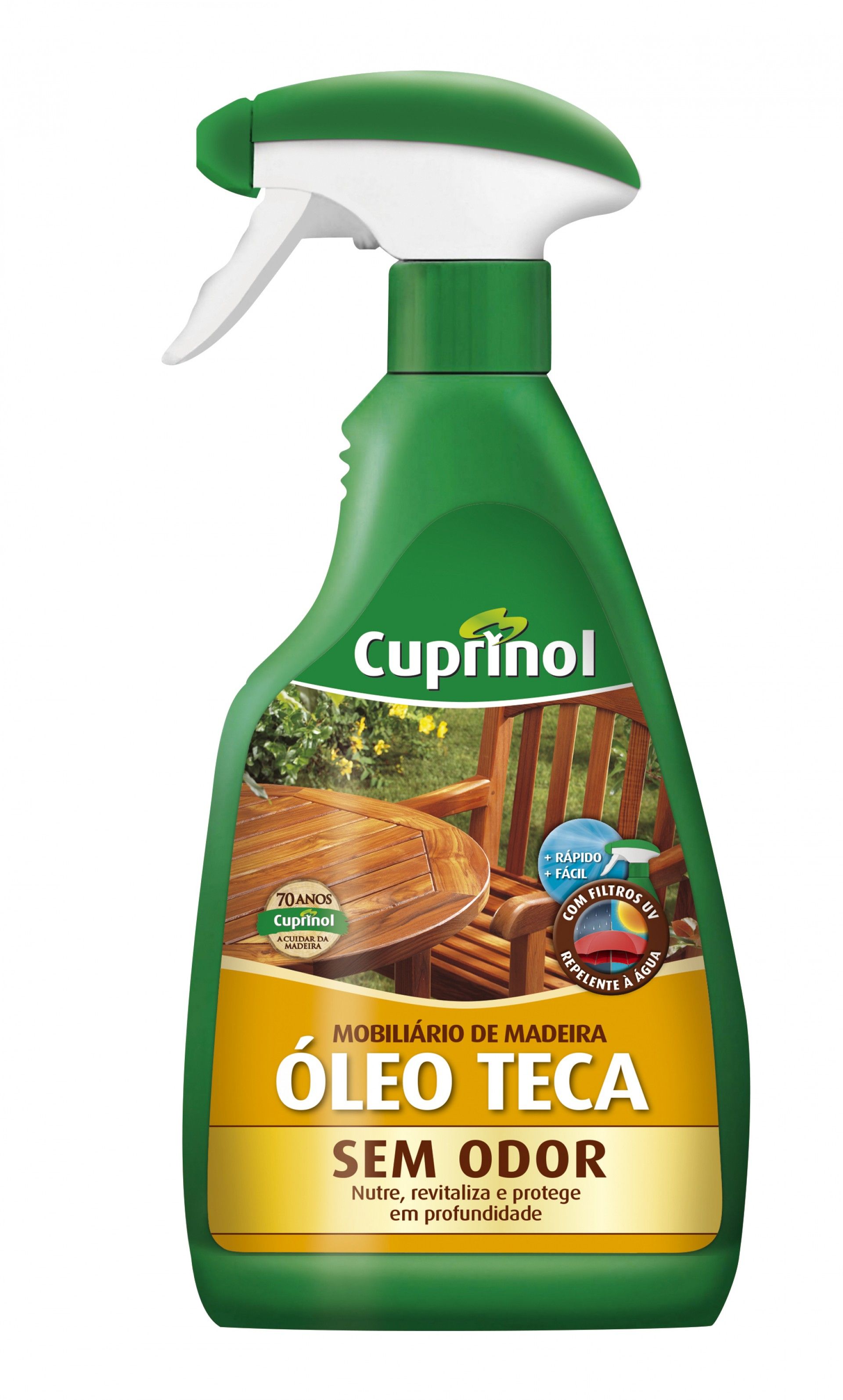 Cuprinol Óleo Teca S/Odor Spray 0,5l