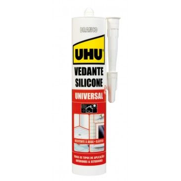 Silicone Acet. Universal UHU Branco 280ml