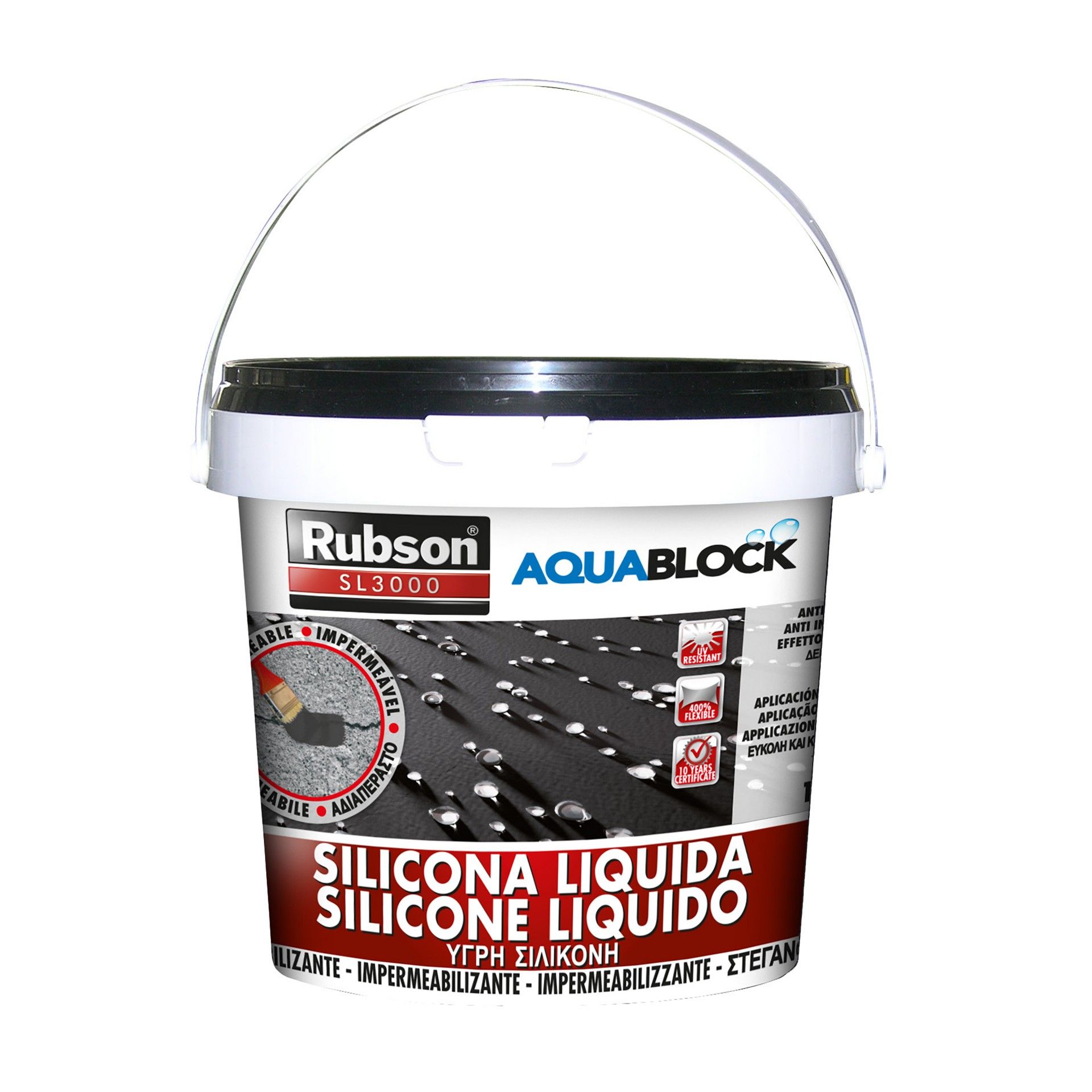 Silicone Líquido Sl3000 Preto 1kg
