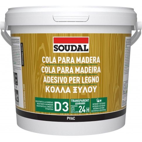 Cola Madeira e Parquets Interior e Exterior D3 5kg Cola Madeira e Parquets Interior e Exterior D3 5kg
