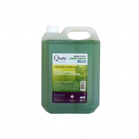 Lava Tudo Perfumado Plus Limão Verde 5l Lava Tudo Perfumado Plus Limão Verde 5l