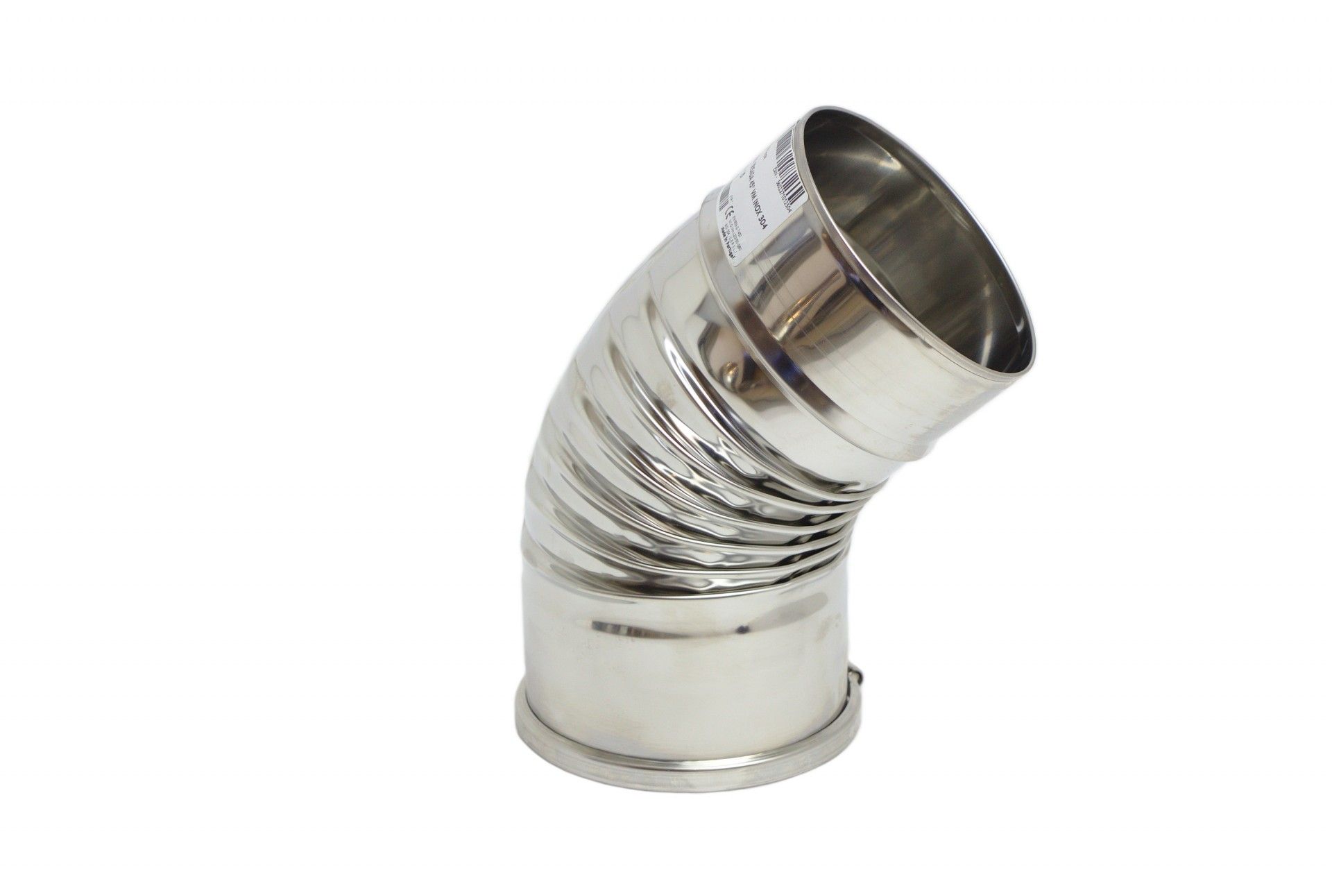 Curva Inox 45º Diam.80mm