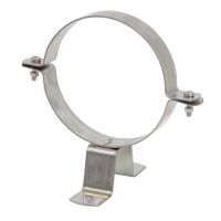 Abraçadeira com Apoio Inox Diam.80mm Abraçadeira com Apoio Inox Diam.80mm