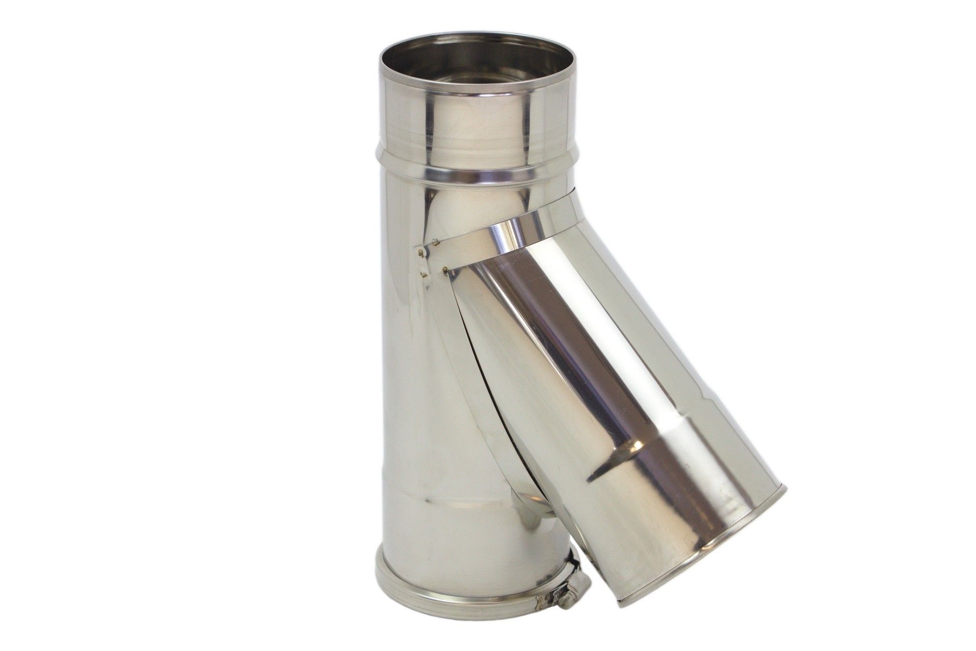 Tê com Tampo 45º (Forq) Inox Diam.120