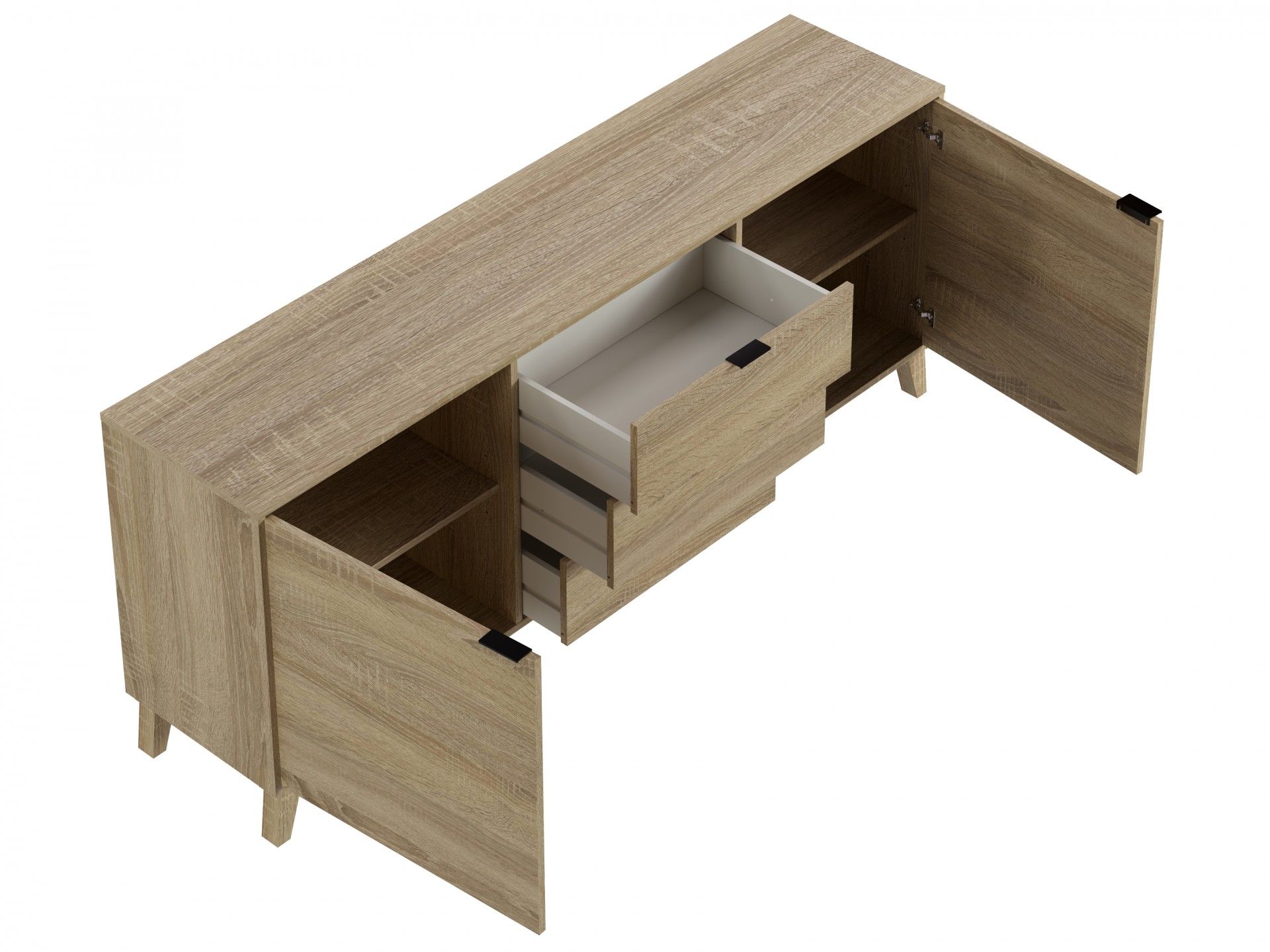 Aparador Chicago 77x180x40cm