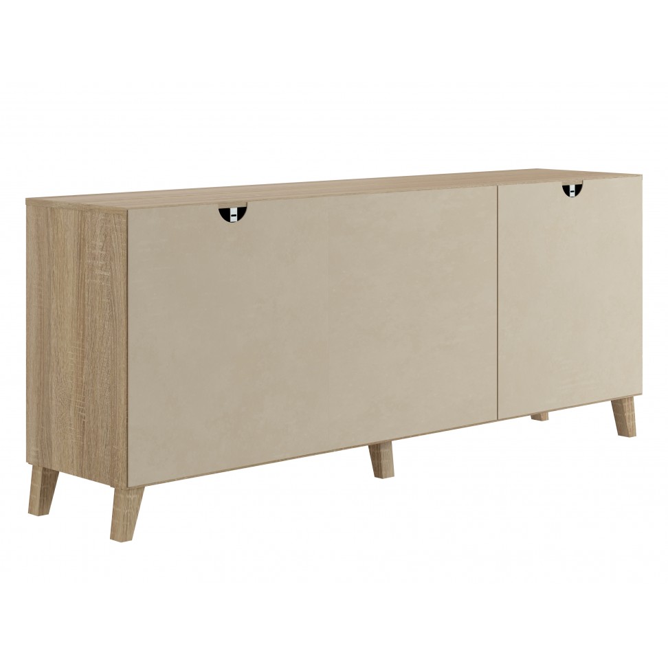 Aparador Chicago 77x180x40cm Aparador Chicago 77x180x40cm