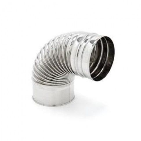 Curva Inox 90º Diam.80mm Curva Inox 90º Diam.80mm