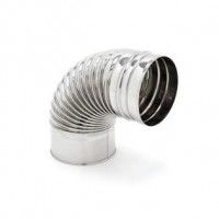 Curva Inox 90º Diam.80mm Curva Inox 90º Diam.80mm