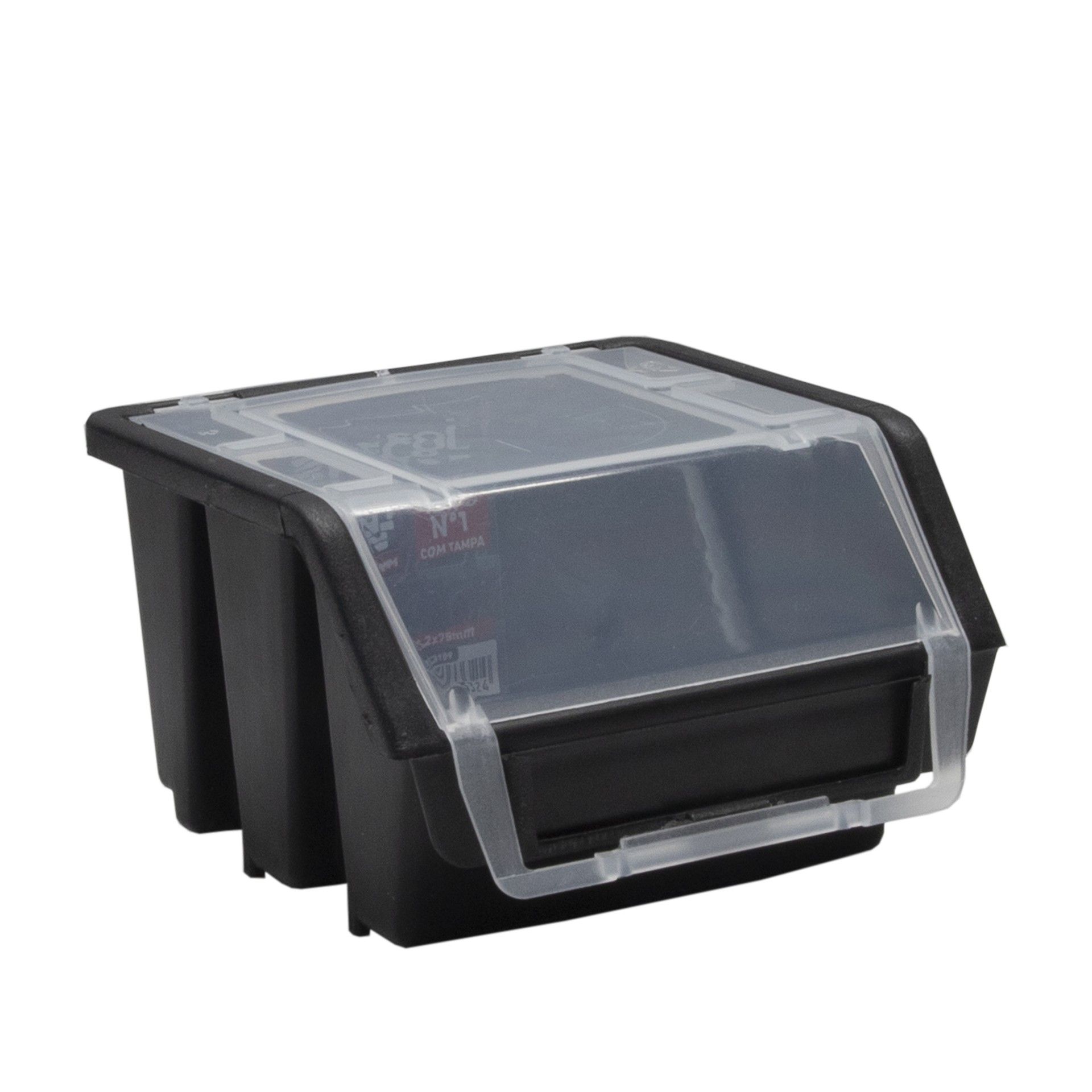 Caixa Stock N.º2 C/Tampa Cinza