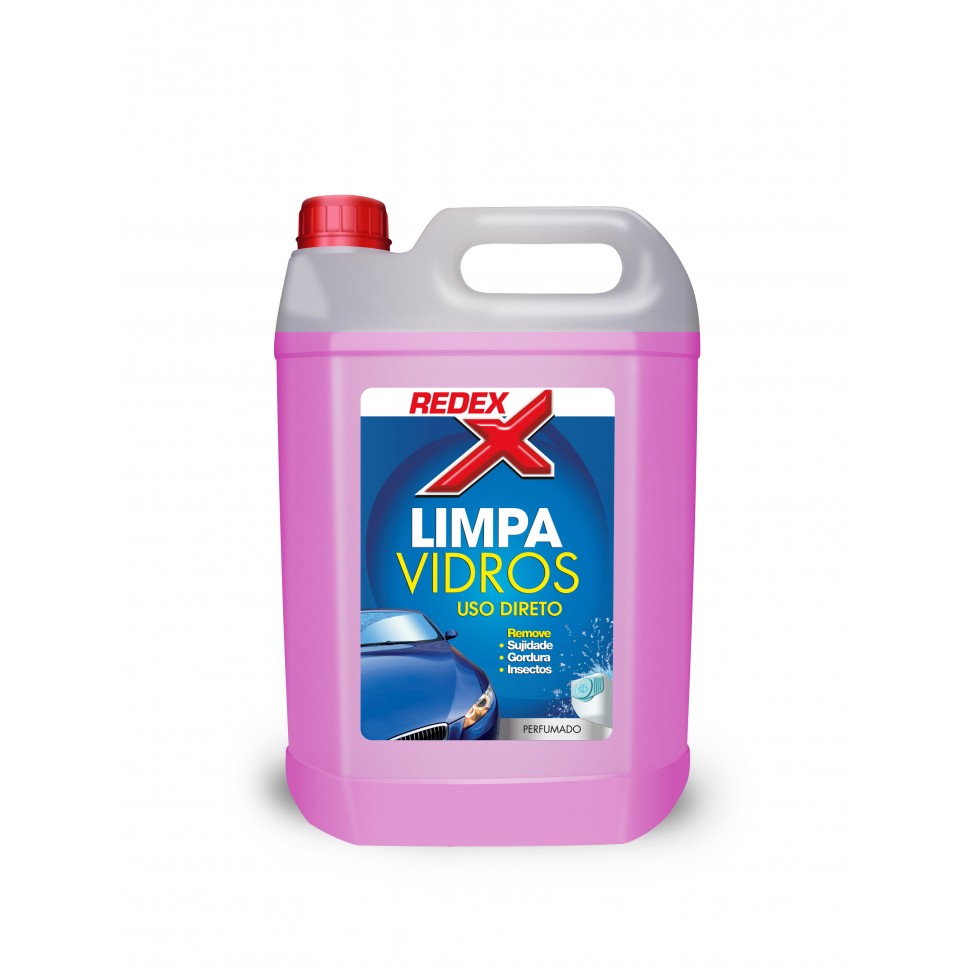 Redex Limpa Vidros Rosa 5l