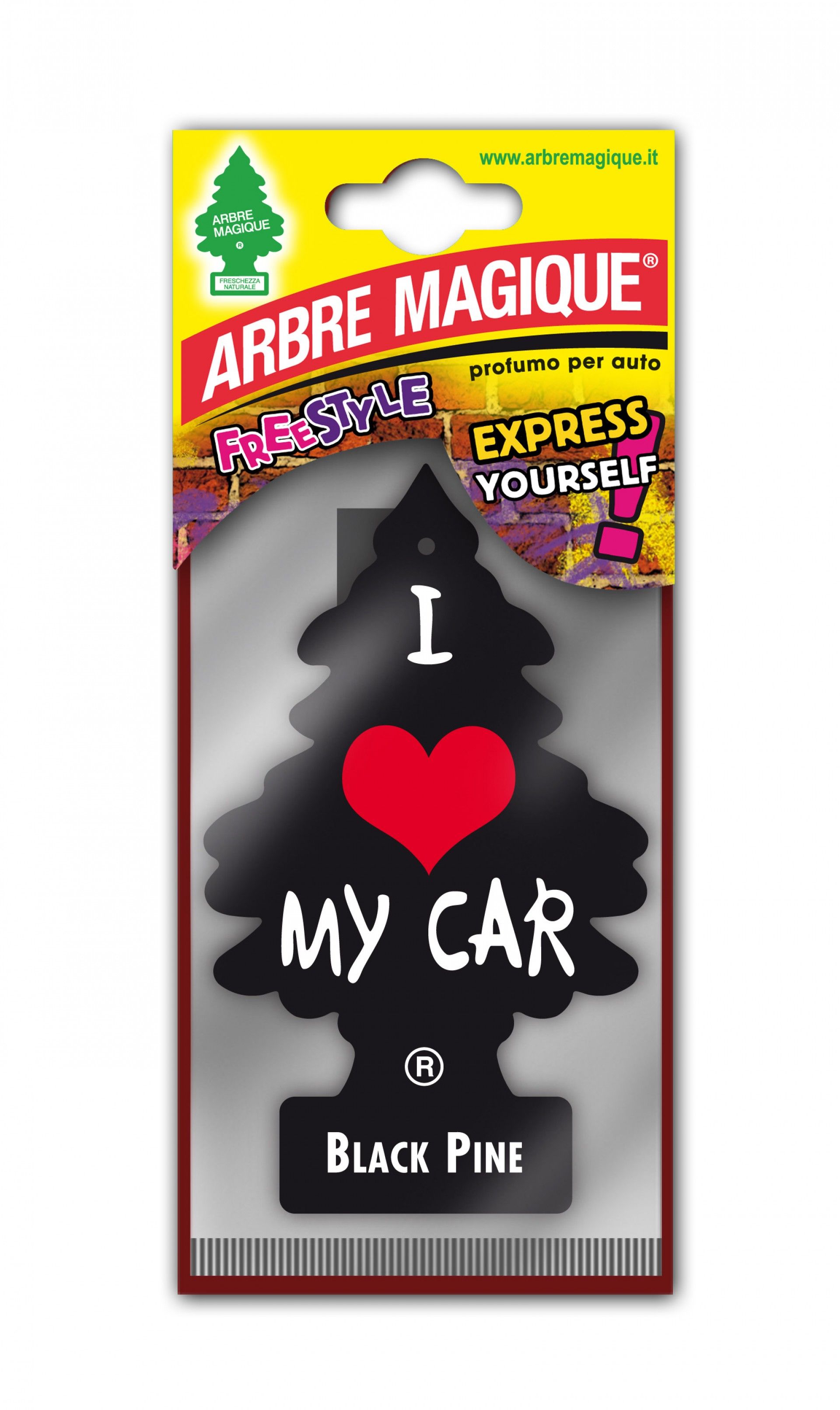 Ambientador Arbre Magique® Black Pine