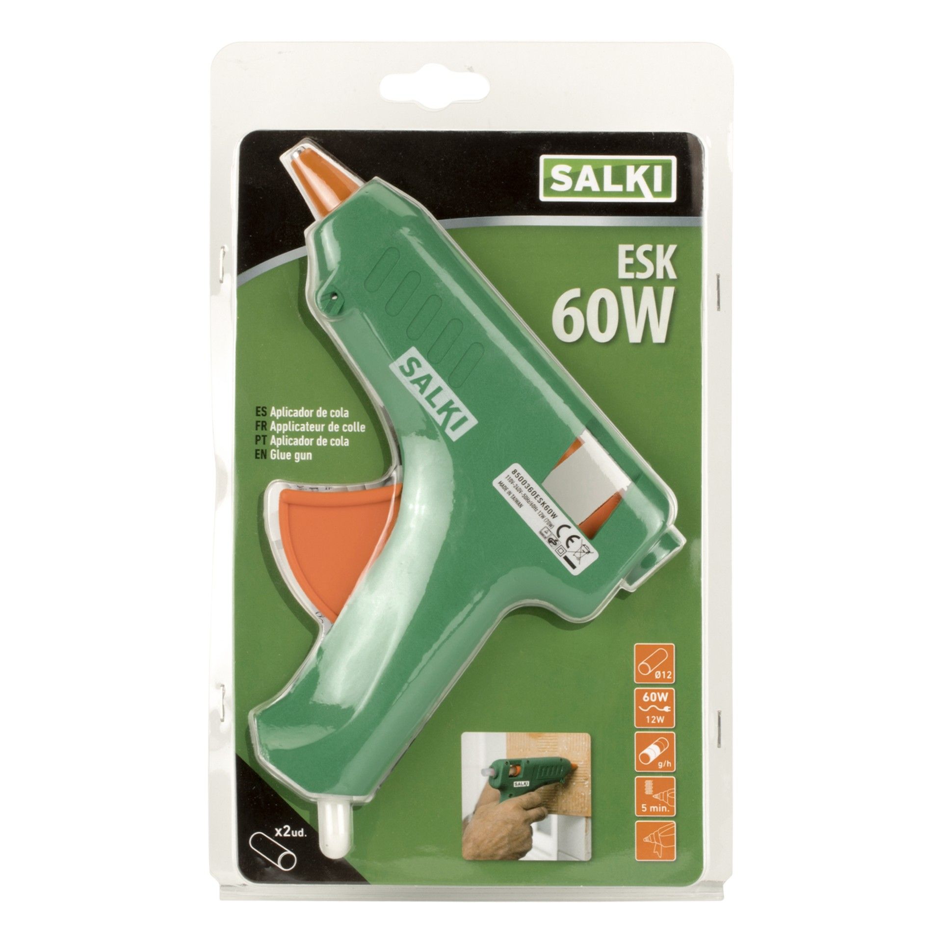 Pistola Cola Termofusivel 60w Ø 12mm