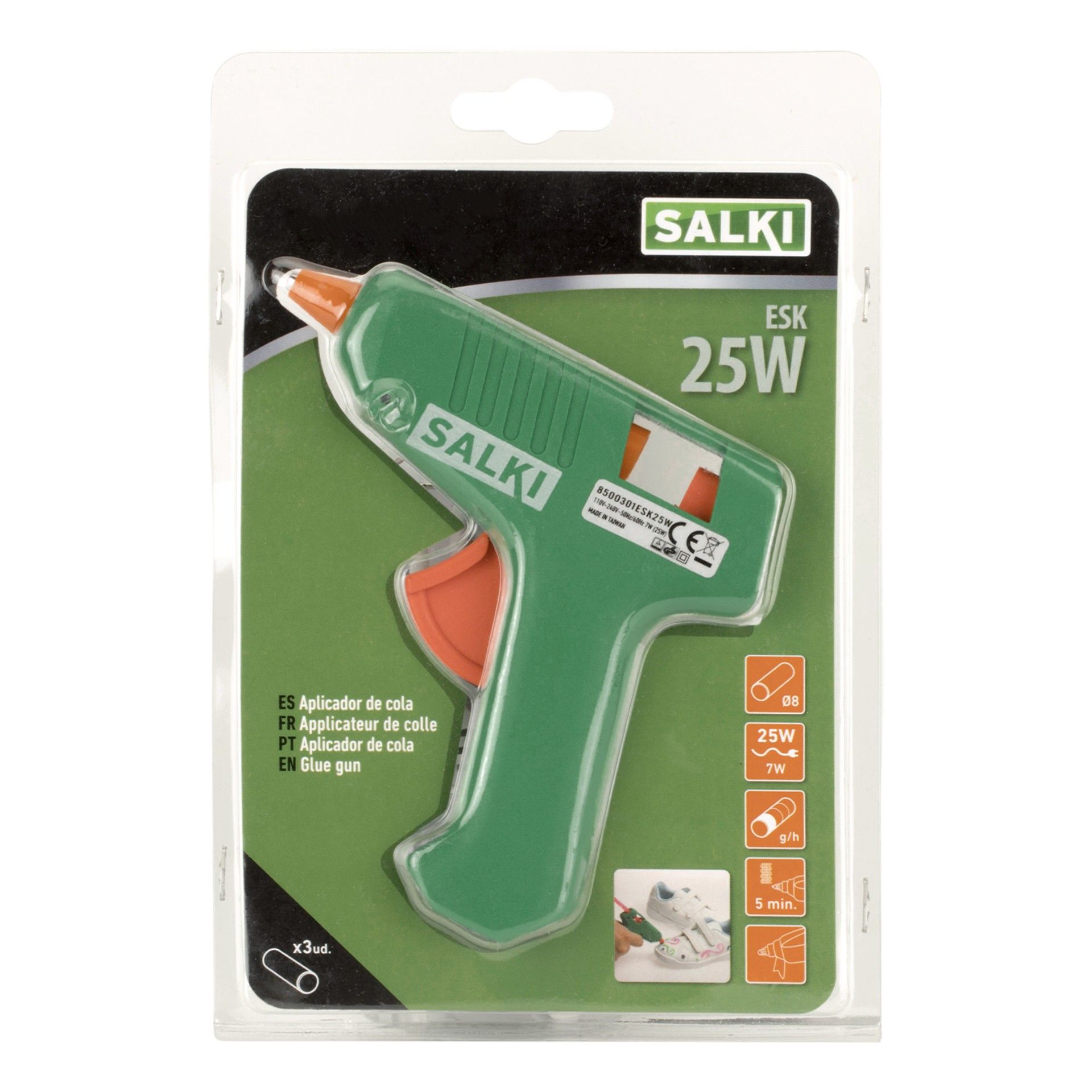 Pistola Cola Termofusivel 25w Ø 7mm