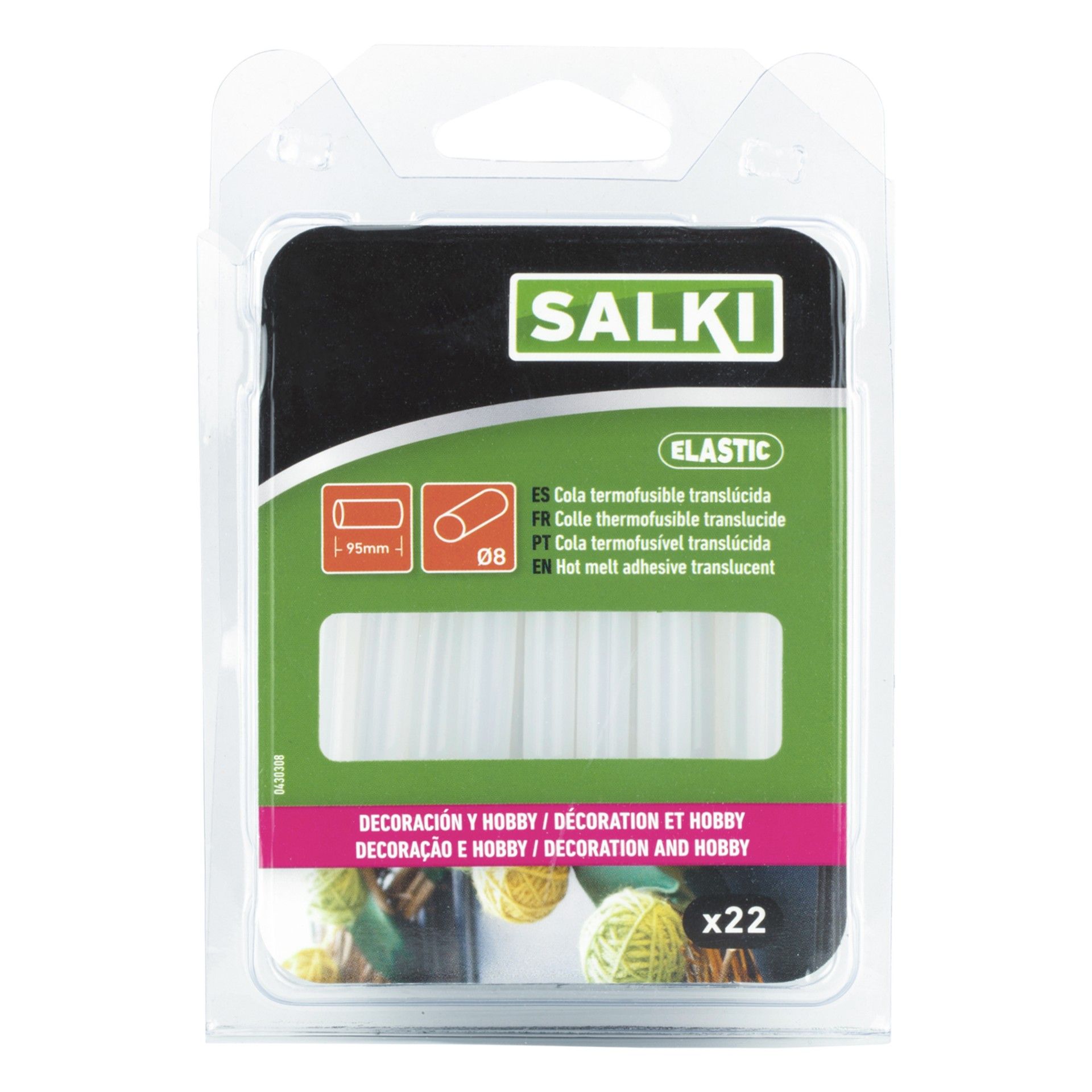 Cola Termofusível Transp. Ø 8mm(120gr)