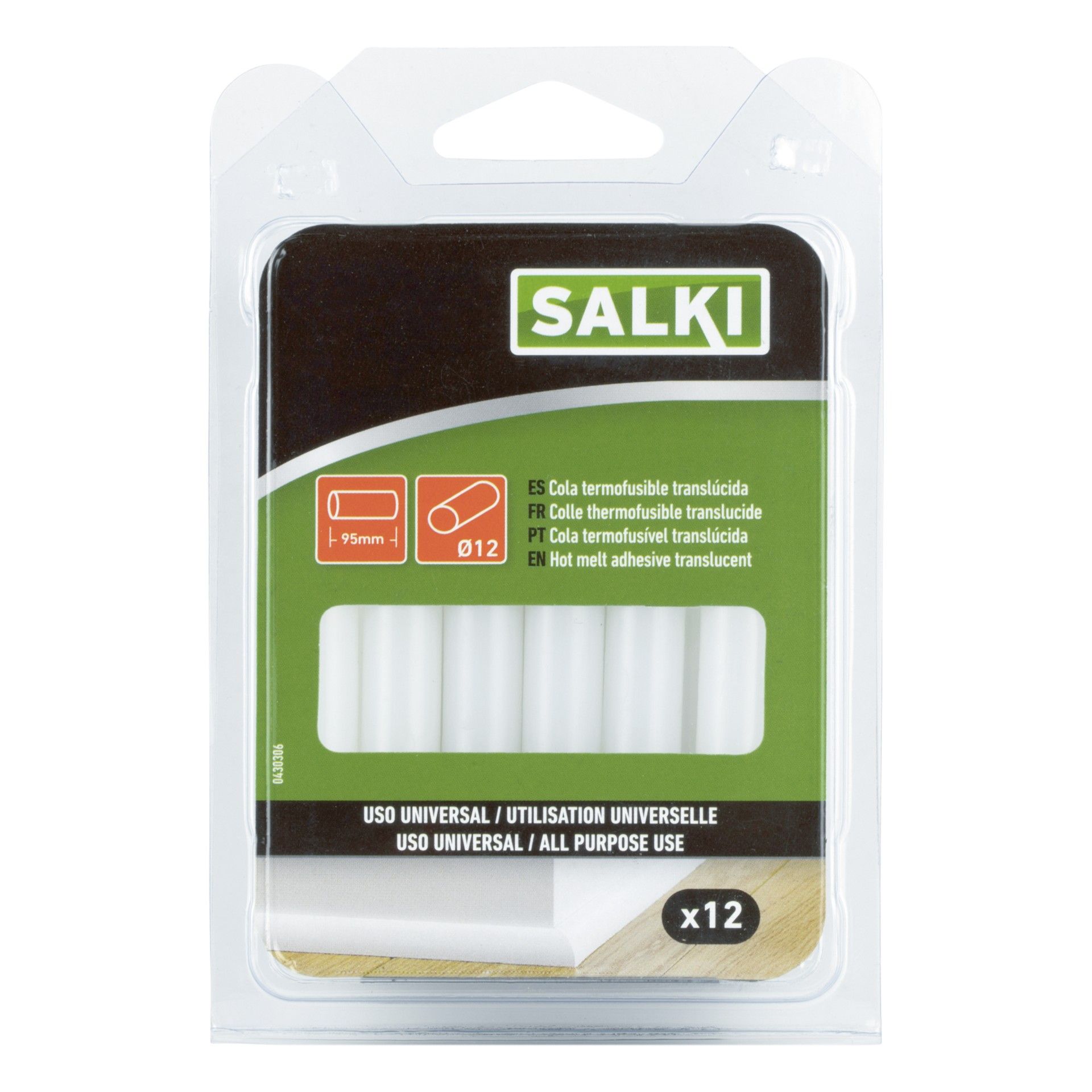 Cola Termofusível Transp. Ø 12mm (120gr)